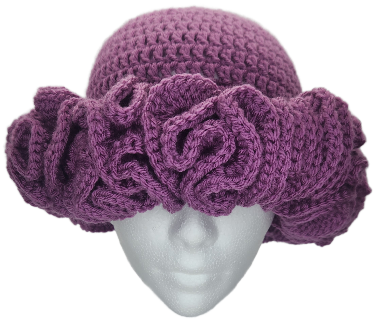 Ruffle Beanie Hat (1 color)