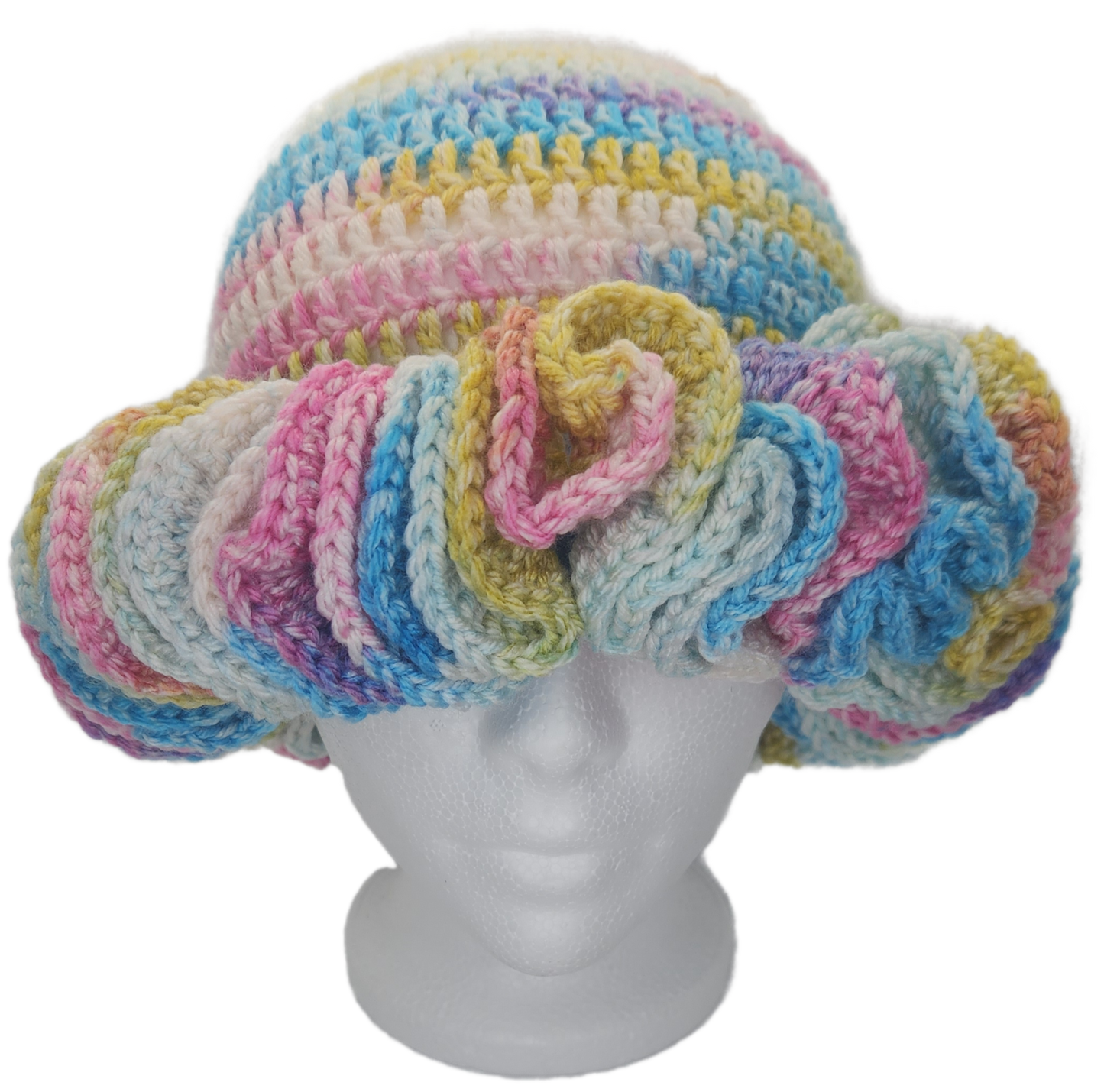 Ruffle Beanie Hat (1 color)