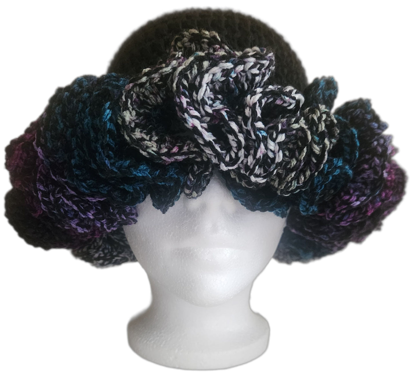 Ruffle Beanie Hat (2 colors)